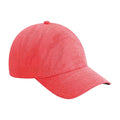 Heather Coral - Front - Beechfield Unisex Adult Performance Seamless Cap