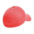 Heather Coral - Back - Beechfield Unisex Adult Performance Seamless Cap