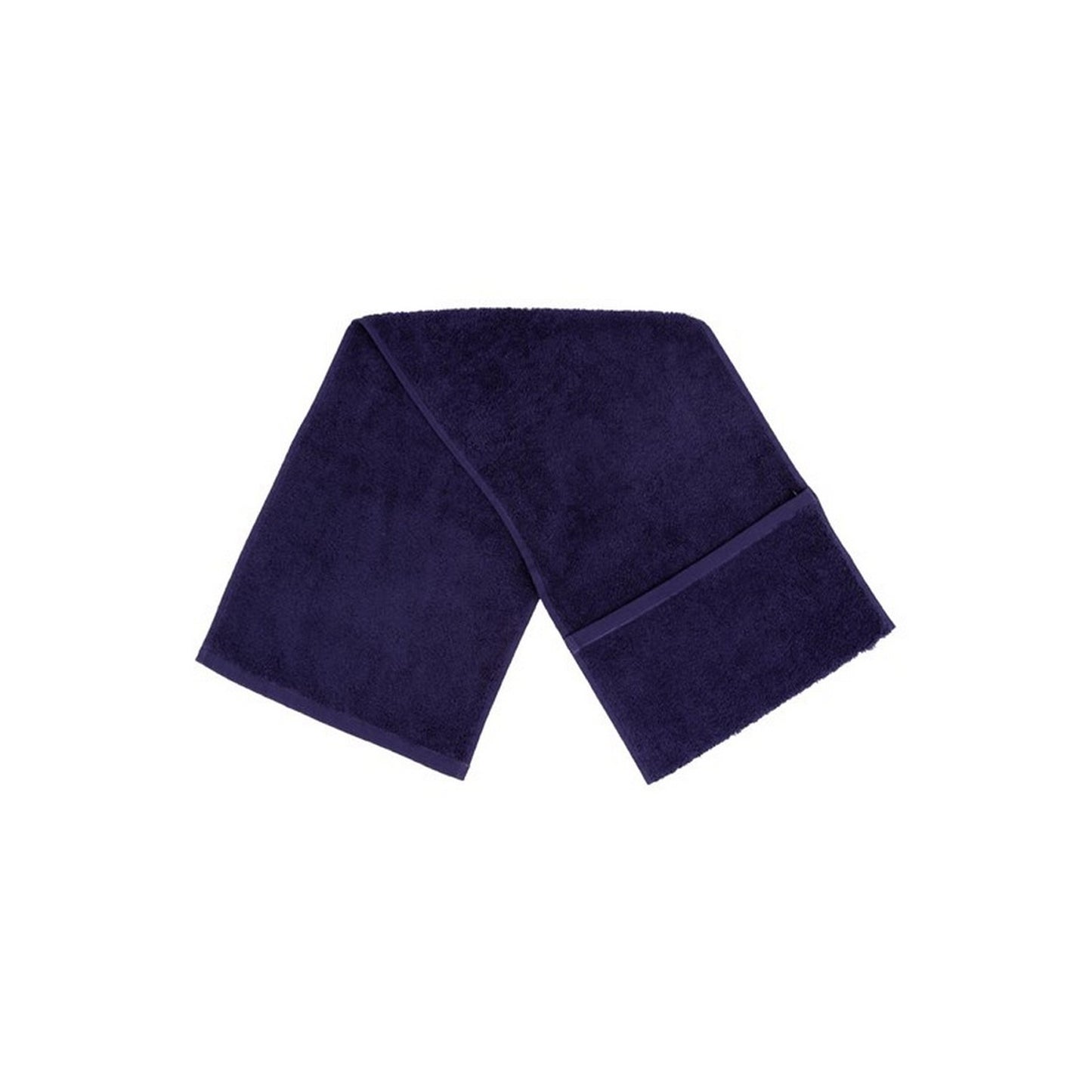 Navy - Front - Towel City Luxury Gym Towel