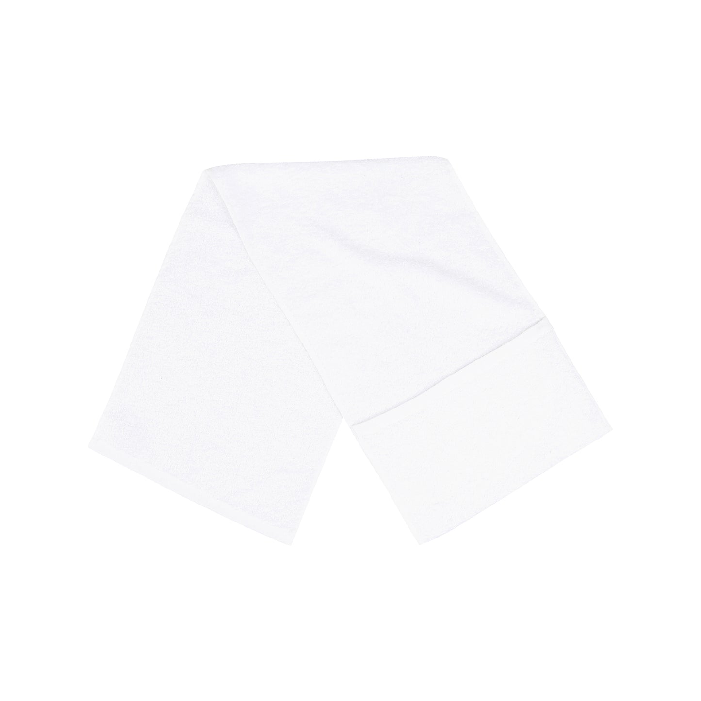 White - Front - Towel City Luxury Gym Towel