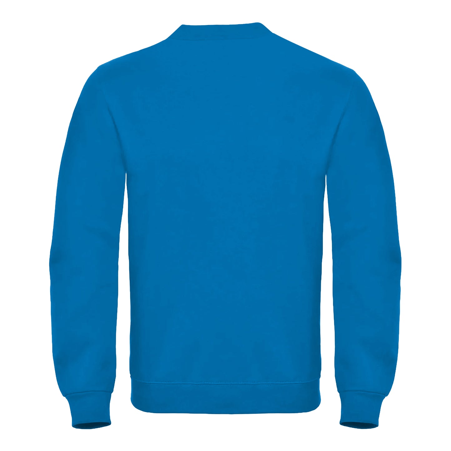 Royal Blue - Back - B&C Mens ID.002 Cotton Sweatshirt