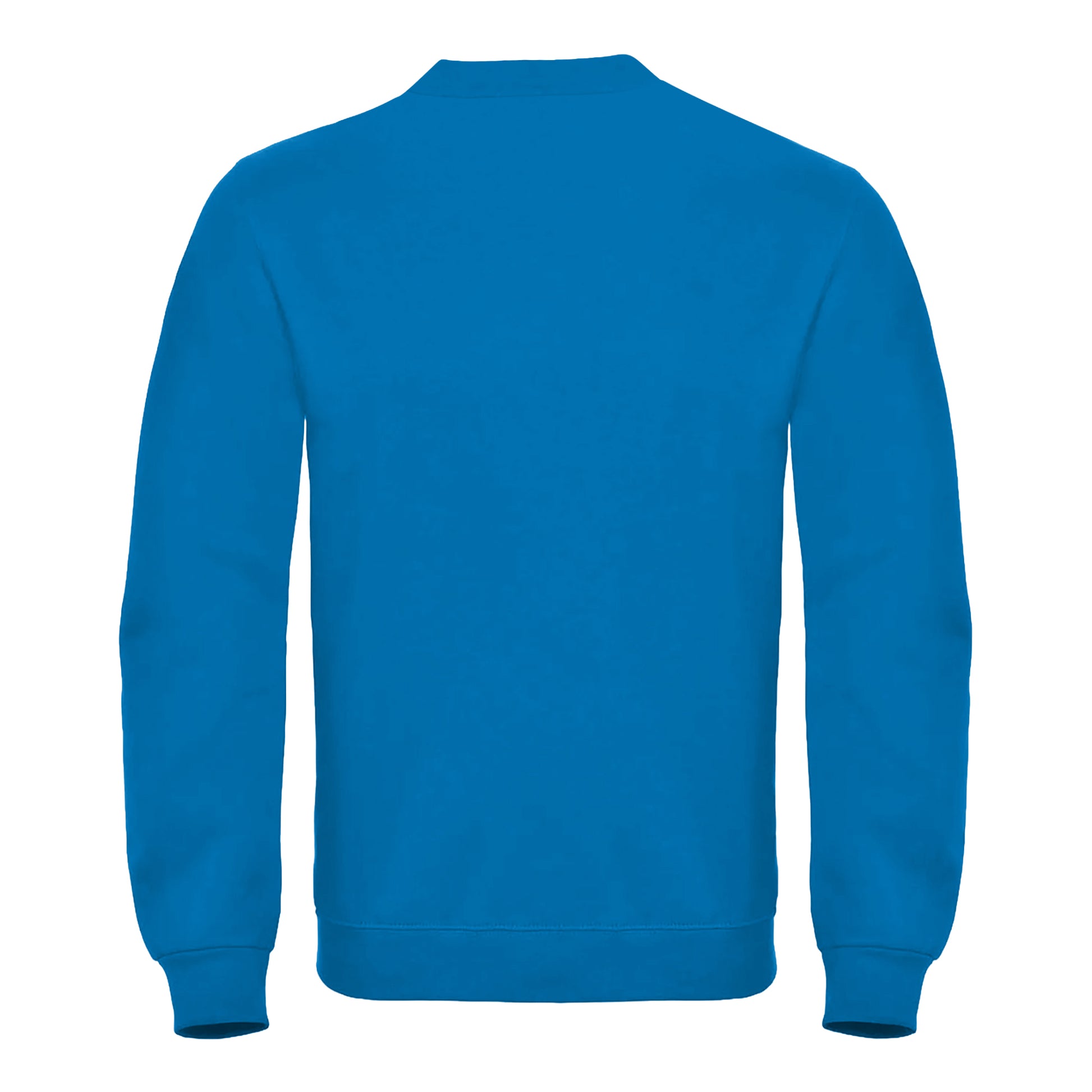 Royal Blue - Back - B&C Mens ID.002 Cotton Sweatshirt