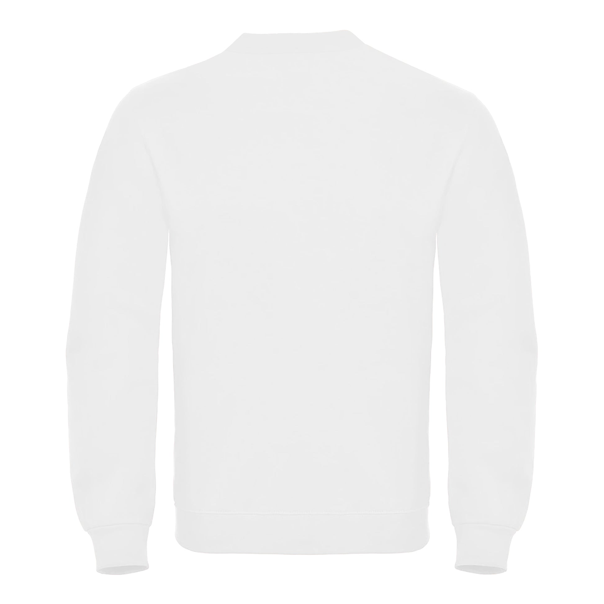 White - Back - B&C Mens ID.002 Cotton Sweatshirt