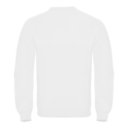 White - Back - B&C Mens ID.002 Cotton Sweatshirt