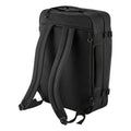 Black Marl - Back - Bagbase Escape Carry-On Backpack