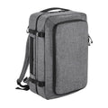 Grey Marl - Front - Bagbase Escape Carry-On Backpack