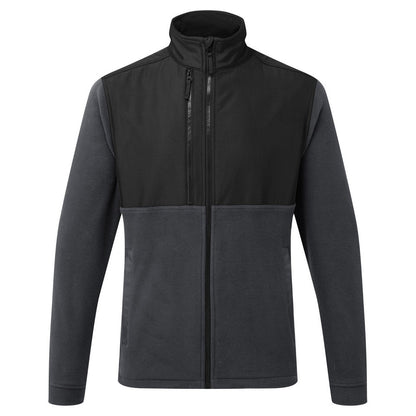Metal Grey - Front - Portwest Mens WX2 Fleece Jacket