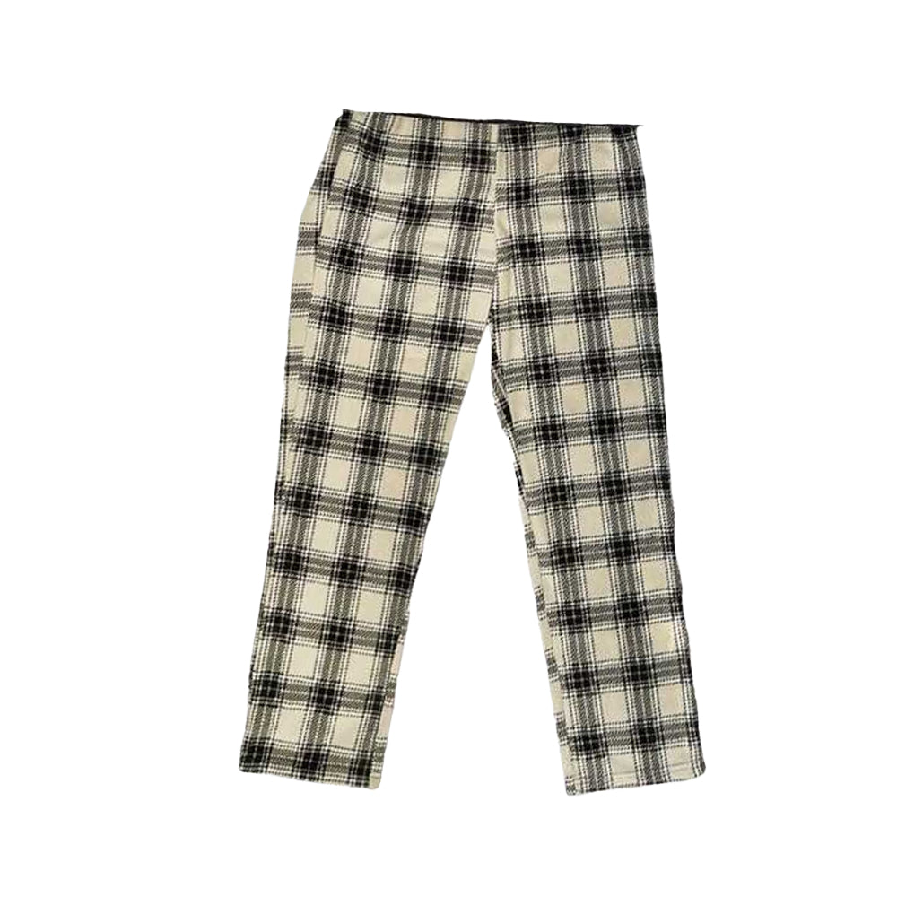 Black-Cream - Side - Home & Living Womens-Ladies Dachshund Long Pyjama Set
