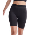 Black-Black - Pack Shot - SF Womens-Ladies Fashion Cycling Shorts