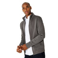 Dark Grey Marl - Back - Kustom Kit Mens Full Zip Regular Jacket