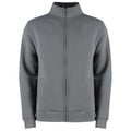 Dark Grey Marl - Front - Kustom Kit Mens Full Zip Regular Jacket