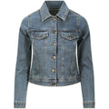 Light Blue - Front - Awdis Womens-Ladies Olivia Denim Jacket