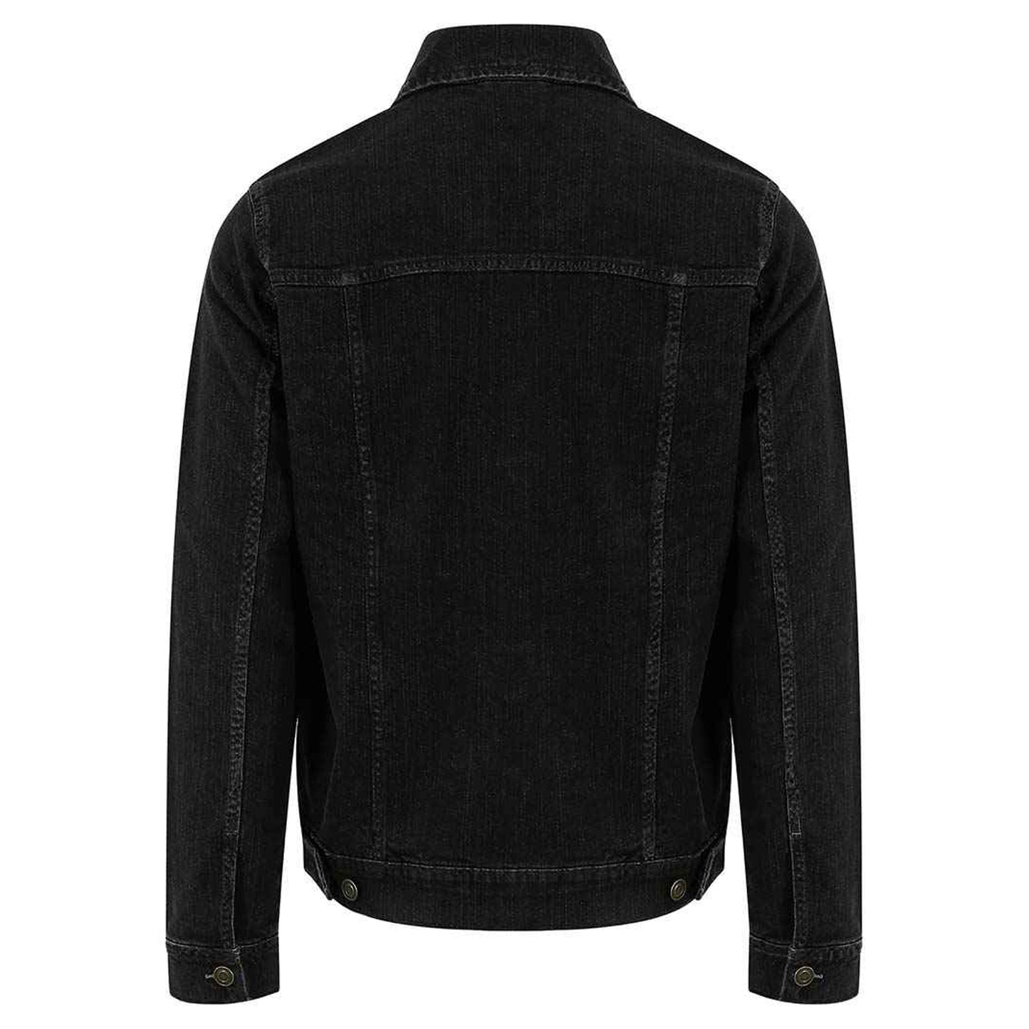 Black - Back - Awdis Womens-Ladies Olivia Denim Jacket