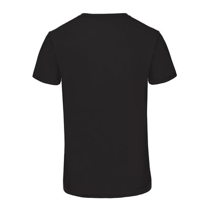 Black - Back - B&C Mens Triblend T-Shirt