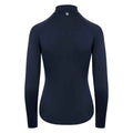 French Navy - Back - AWDis Cool Womens-Ladies Cool-Flex Half Zip Long-Sleeved Base Layer Top