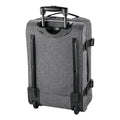 Grey Marl - Back - Bagbase Escape Hardshell 2 Wheeled Cabin Bag