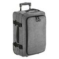 Grey Marl - Front - Bagbase Escape Hardshell 2 Wheeled Cabin Bag