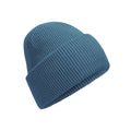 Airforce Blue - Front - Beechfield Unisex Adult Classic Deep Cuffed Beanie