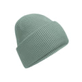 Dusty Green - Front - Beechfield Unisex Adult Classic Deep Cuffed Beanie