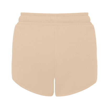 Nude - Back - TriDri Womens-Ladies Recycled Retro Sweat Shorts