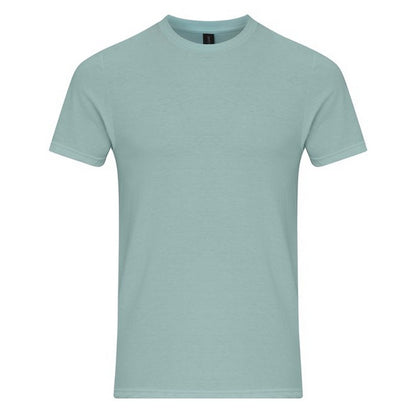 Teal Ice - Front - Gildan Unisex Adult Enzyme Washed T-Shirt