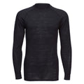 Black - Front - Portwest Unisex Adult Merino Wool Crew Neck Long-Sleeved Thermal Top