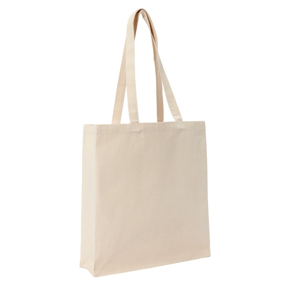 Natural - Back - Nutshell Premium Canvas Shopper