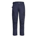 Dark Navy - Front - Portwest Unisex Adult Stretch Work Trousers