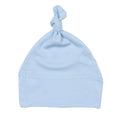 Dusty Blue - Front - Babybugz Baby Knotted Beanie