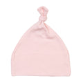 Powder Pink - Front - Babybugz Baby Knotted Beanie
