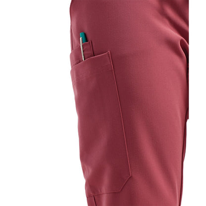 Calm Pink - Side - Onna Womens-Ladies Relentless Stretch Jogging Bottoms