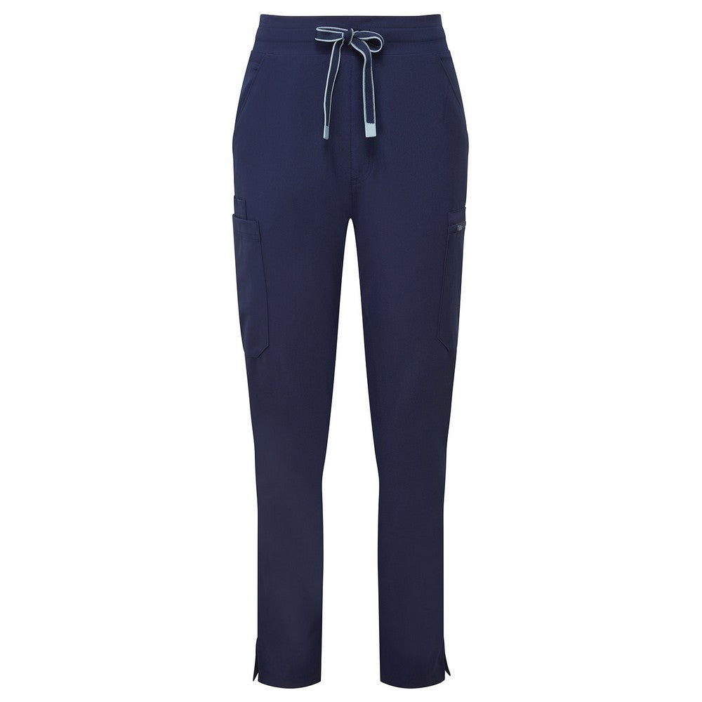 Navy - Front - Onna Womens-Ladies Relentless Stretch Jogging Bottoms
