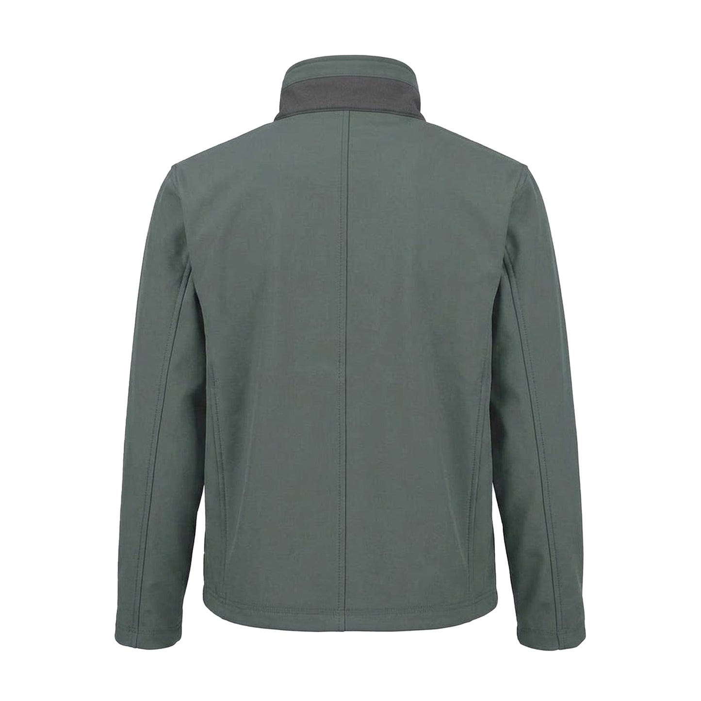 Grey - Back - Result Mens Classic Soft Shell Jacket