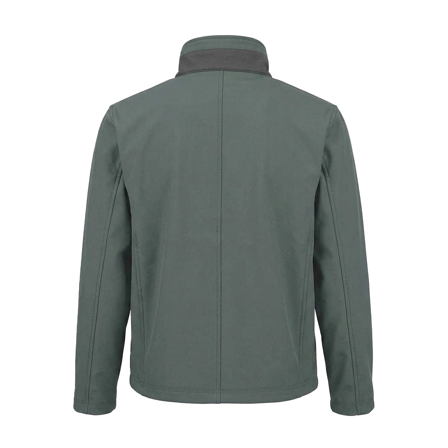 Grey - Back - Result Mens Classic Soft Shell Jacket