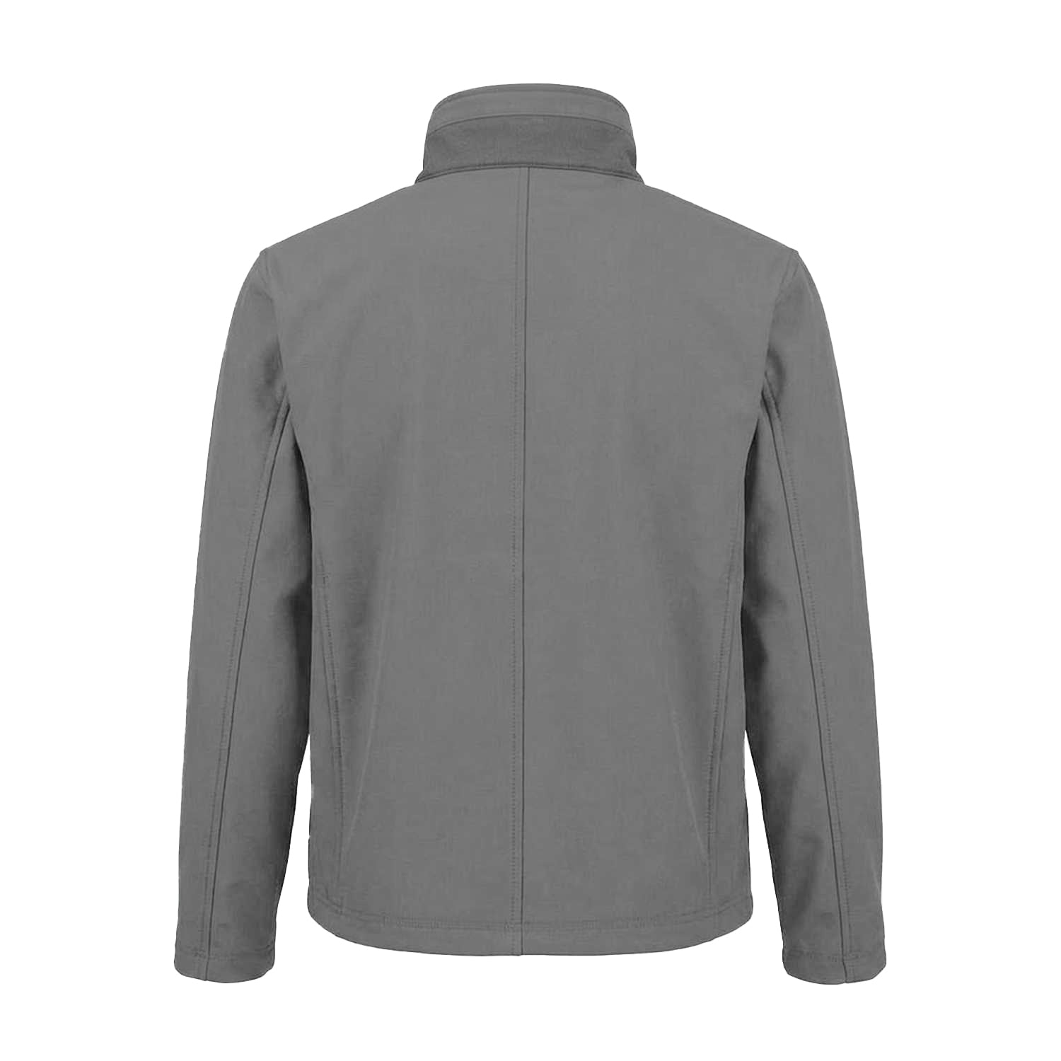 Workguard Grey - Back - Result Mens Classic Soft Shell Jacket