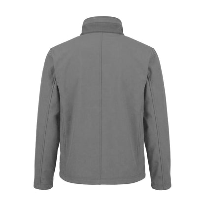 Workguard Grey - Back - Result Mens Classic Soft Shell Jacket