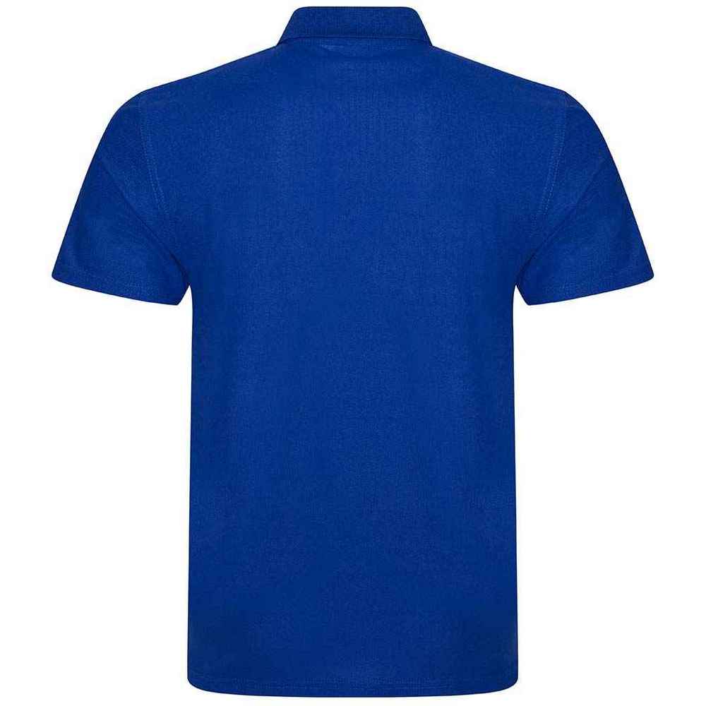 Royal Blue - Back - PRO RTX Mens Polyester Polo Shirt
