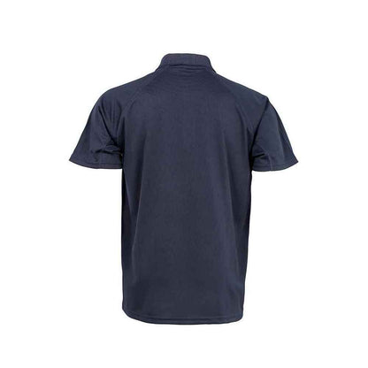 Navy - Back - Spiro Womens-Ladies Performance Aircool Polo Shirt