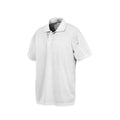 White - Front - Spiro Womens-Ladies Performance Aircool Polo Shirt