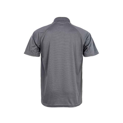 Grey - Back - Spiro Womens-Ladies Performance Aircool Polo Shirt