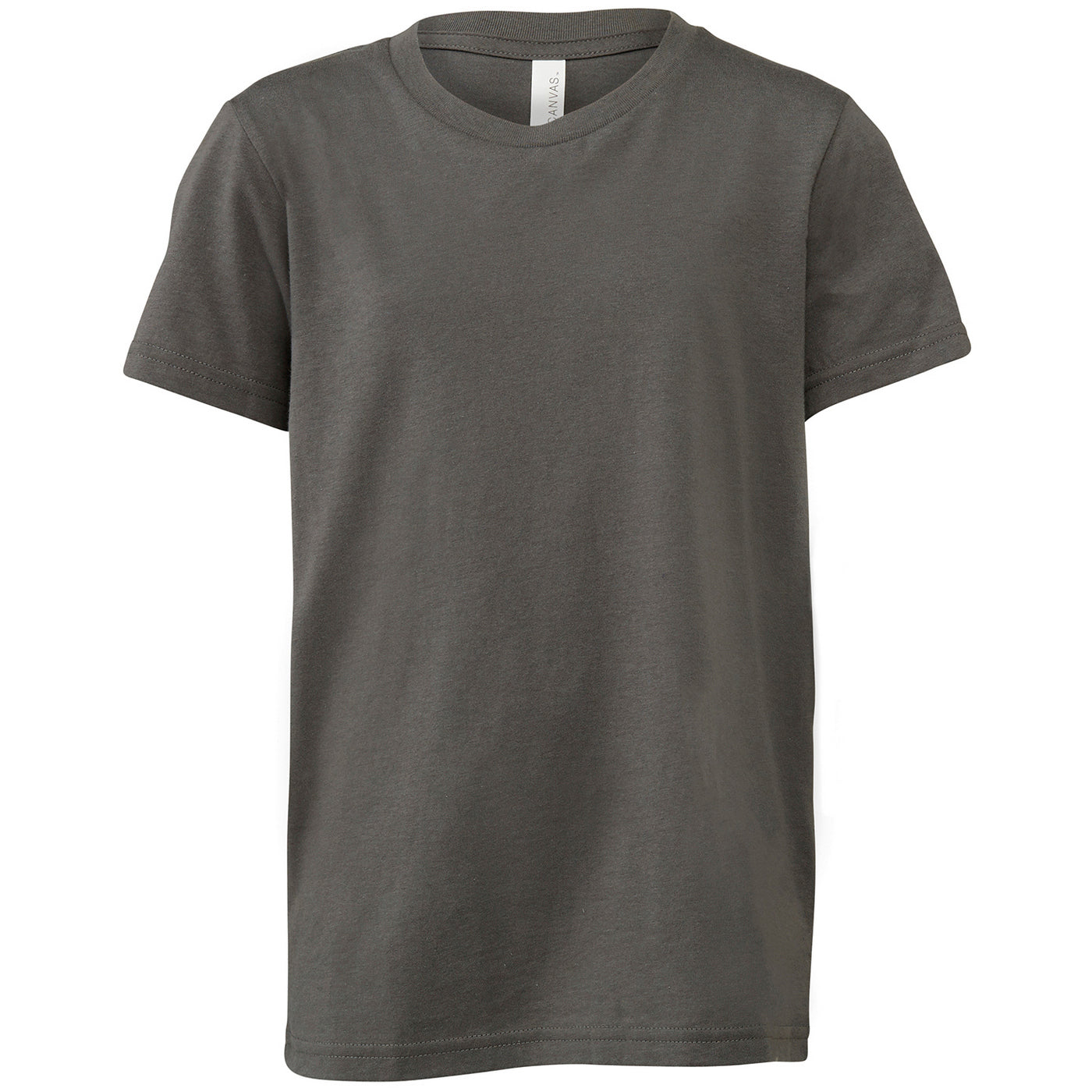 Asphalt - Front - Bella + Canvas Childrens-Kids Jersey Short-Sleeved T-Shirt