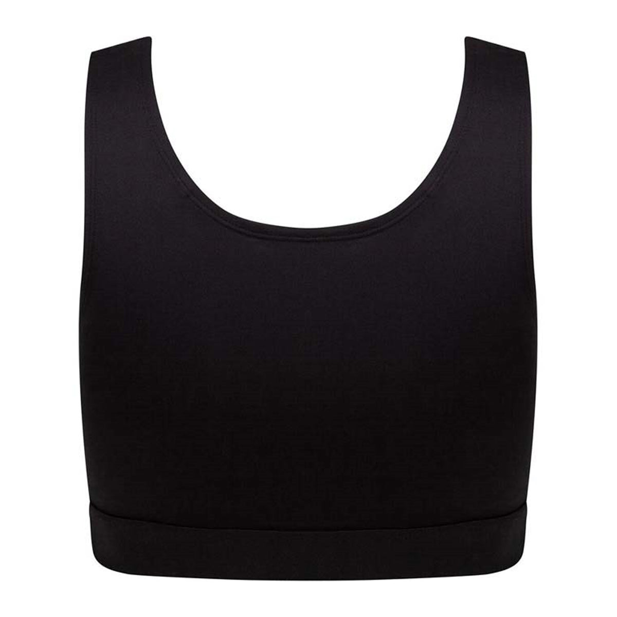Black - Back - SF Minni Girls Fashion Crop Top