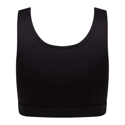 Black - Back - SF Minni Girls Fashion Crop Top