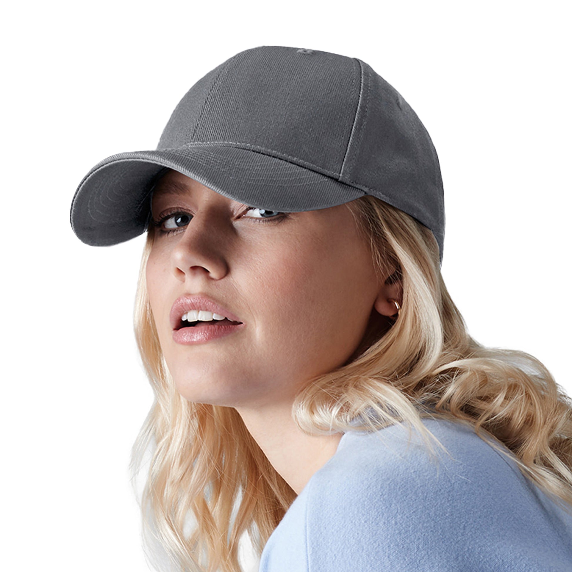 Graphite Grey - Back - Beechfield Unisex Adult Ultimate 6 Panel Cap