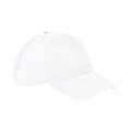 White - Front - Beechfield Unisex Adult Ultimate 6 Panel Cap