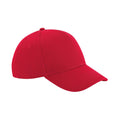 Classic Red - Front - Beechfield Unisex Adult Ultimate 6 Panel Cap
