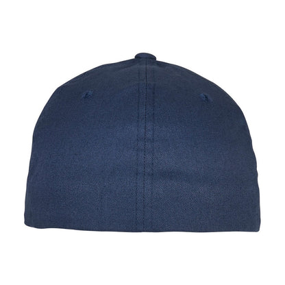 Navy - Back - Flexfit Unisex Adult Cotton Twill Baseball Cap