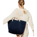French Navy - Side - Westford Mill Nautical Tote Bag