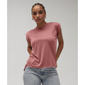Black - Front - Bella + Canvas Womens-Ladies Roll Sleeve T-Shirt