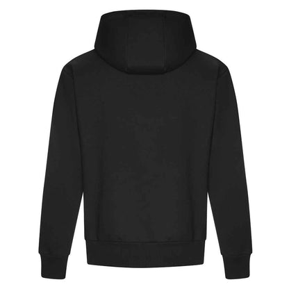 Deep Black - Back - Awdis Unisex Adult Signature Heavyweight Hoodie